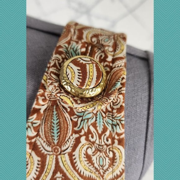 Etcetera Paisley Brocade Golden Chainlink Sheath Dress - Picture 3 of 6